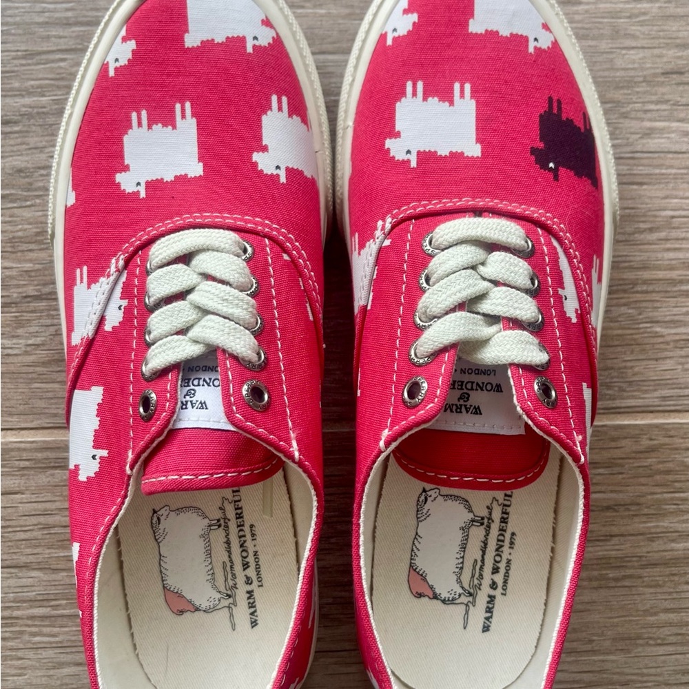 Sperry x Warm & Wonderful Black Sheep RedCanvas Kids Shoes